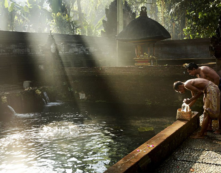 the Holy Spring water Temple Tirta Empul