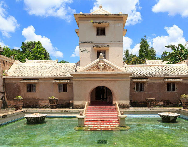 the water castle of Taman Sari